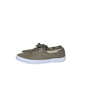 Keds Champion Original Canvas Classic Casual Shoes Women's Size 6 Color Olive